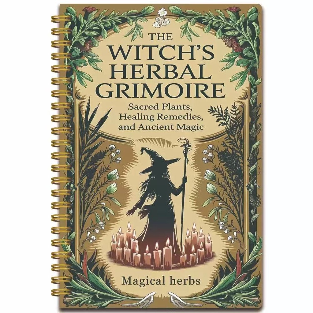 Herbal Wellness Remedy - Natural Herbal Remedies Vintage Design A5