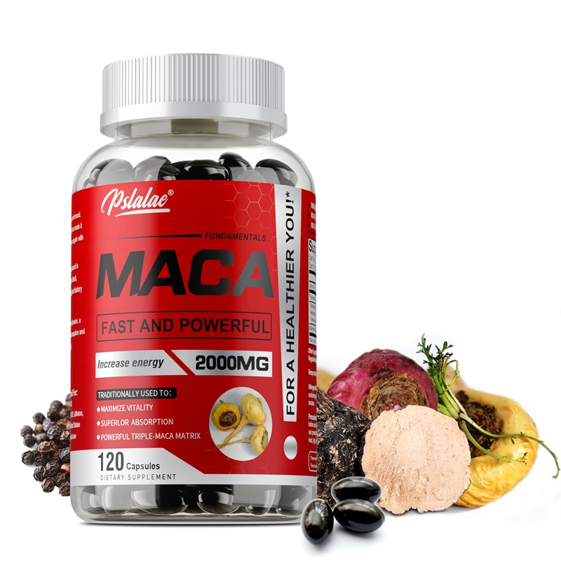Tulsi Holy Basil - Maca Root Capsules - Improves Vitality