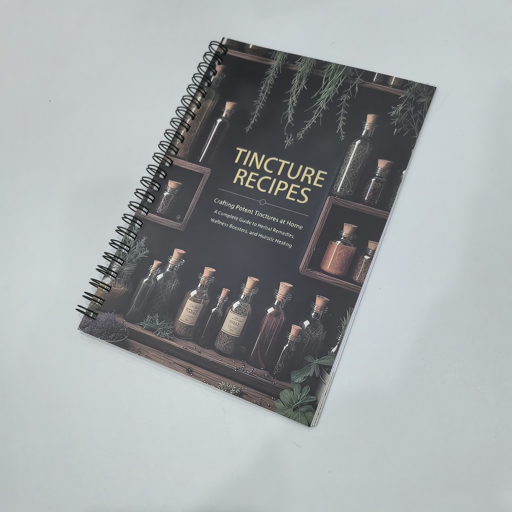 Herbal Wellness Remedy - Tincture Recipes Book Crafting Potent Tinctures
