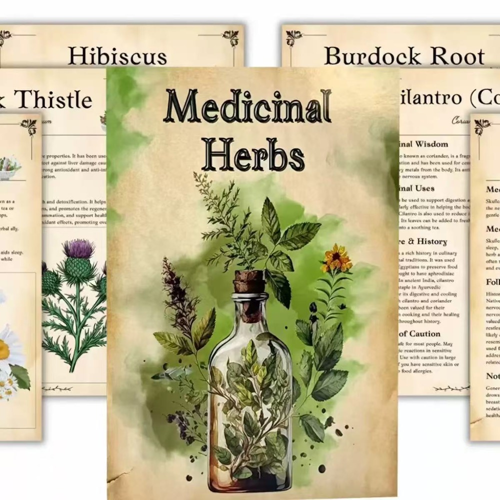 Herbal Wellness Remedy - Medicinal Herbs: Visual Guide to Identify