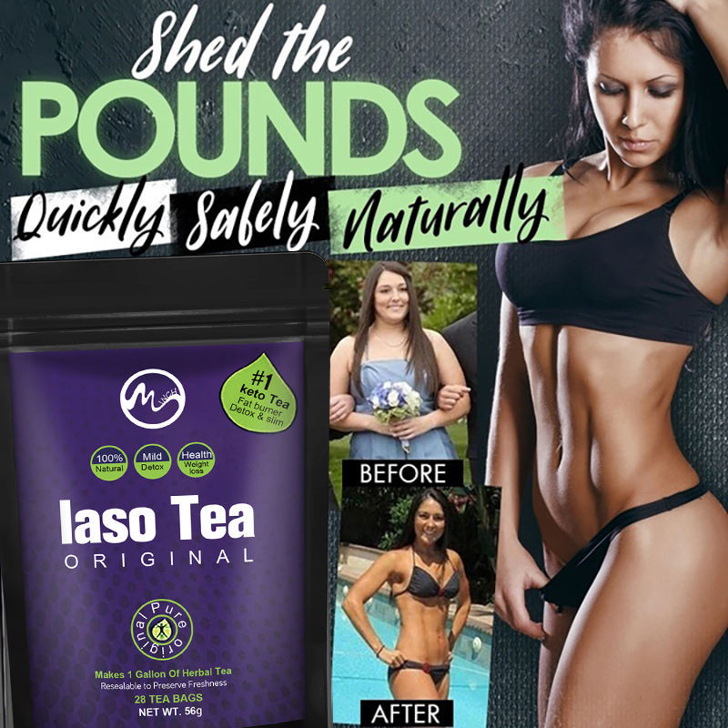 Laso Tea Detox IASO Cleanser S - Herbal Weight Gain ulasan dan harga