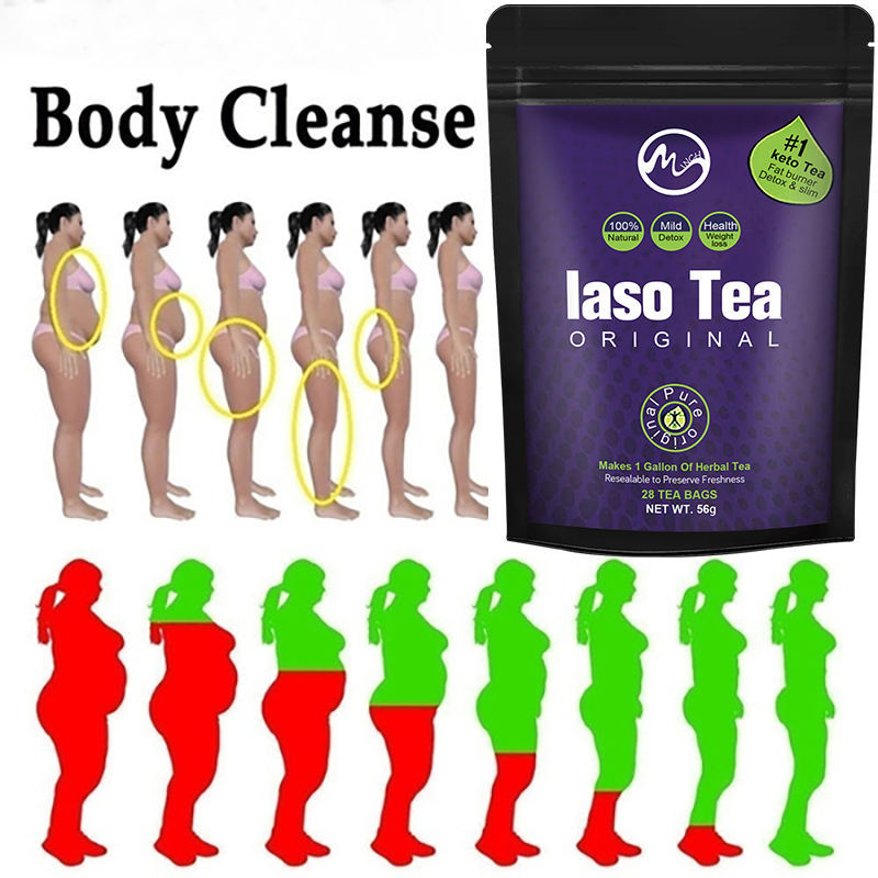 Laso Tea Detox IASO Cleanser S - Herbal Weight Gain ulasan dan harga
