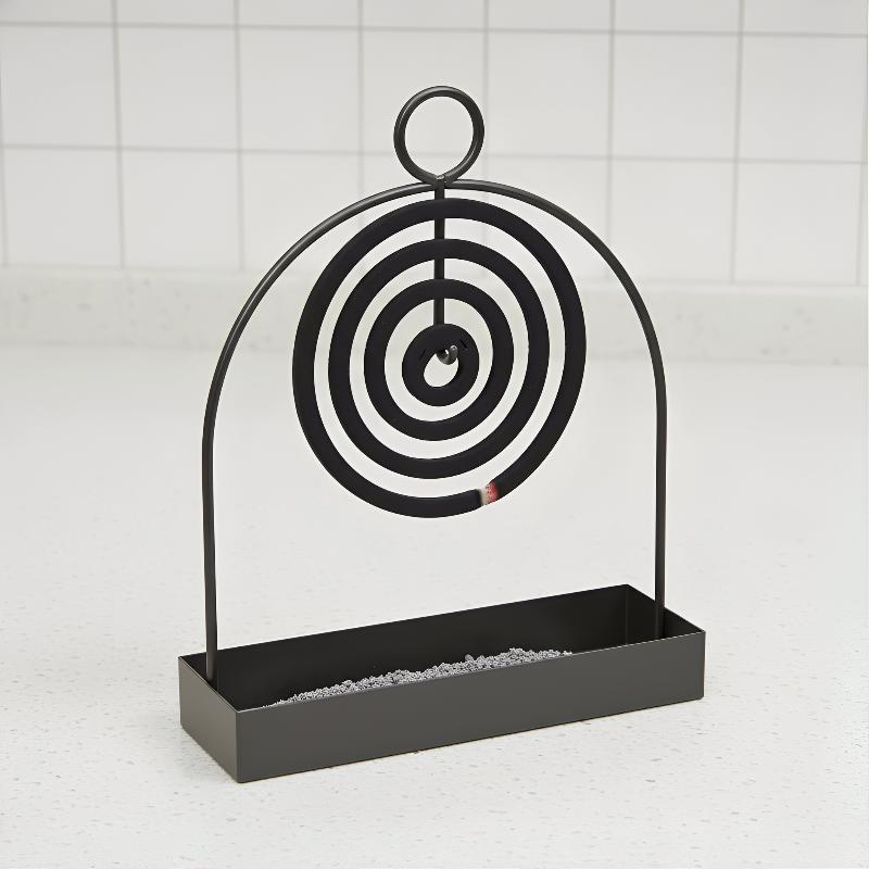 Metal Mosquito Coil Holder wit - Tulsi Holy Basil ulasan dan harga