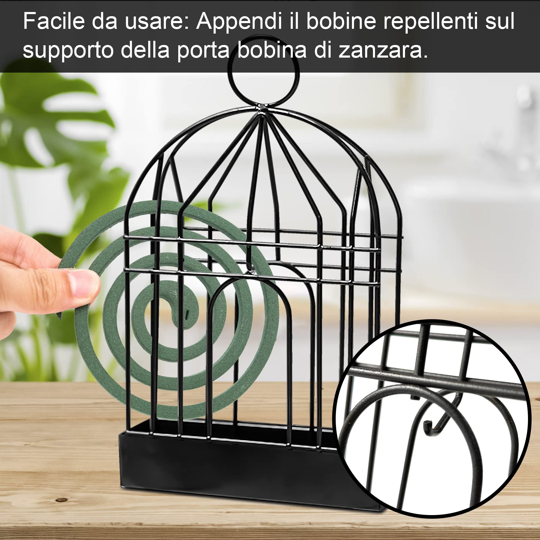 Mosquito Coil Holder Metal Inc - Tulsi Holy Basil ulasan dan harga