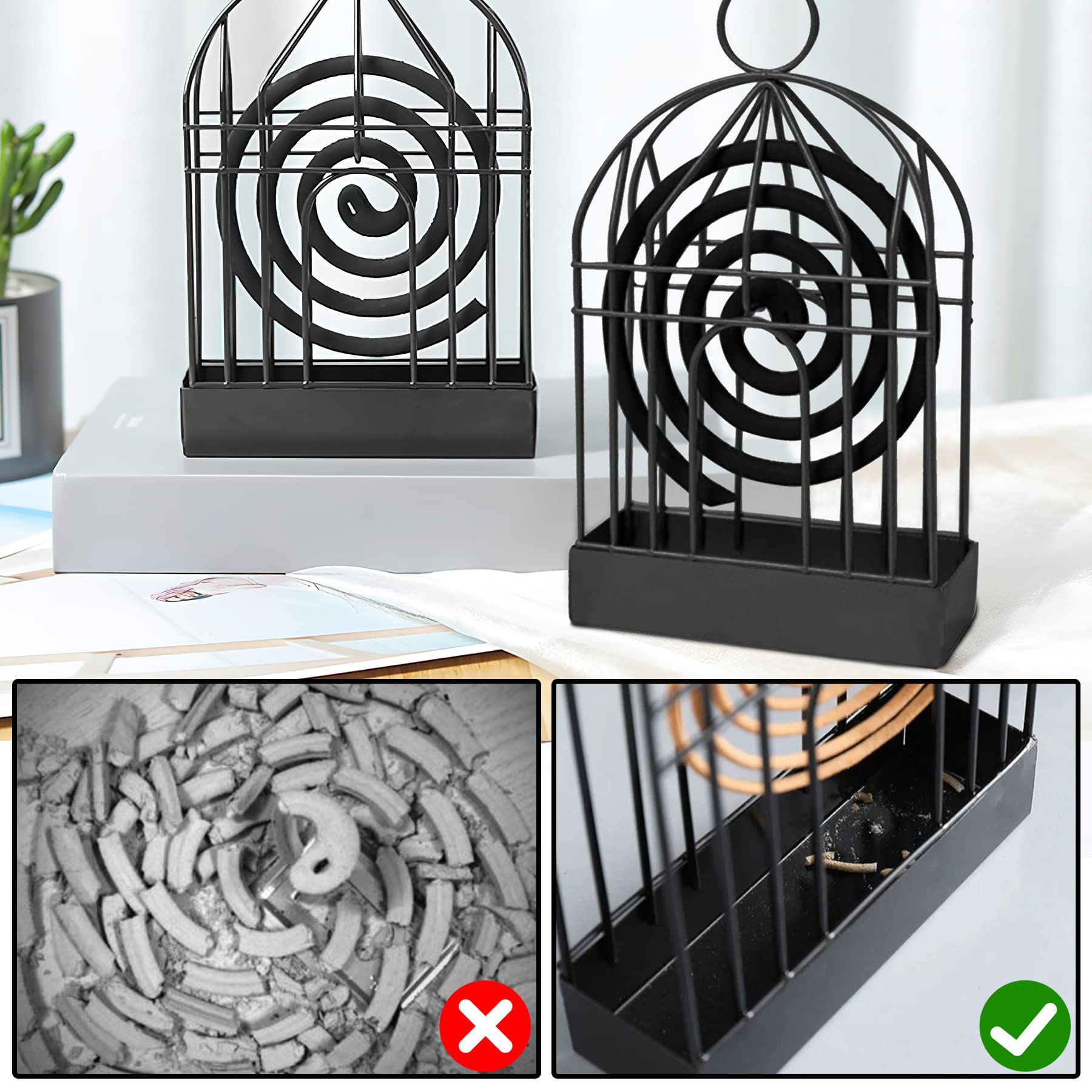 Mosquito Coil Holder Metal Inc - Tulsi Holy Basil ulasan dan harga
