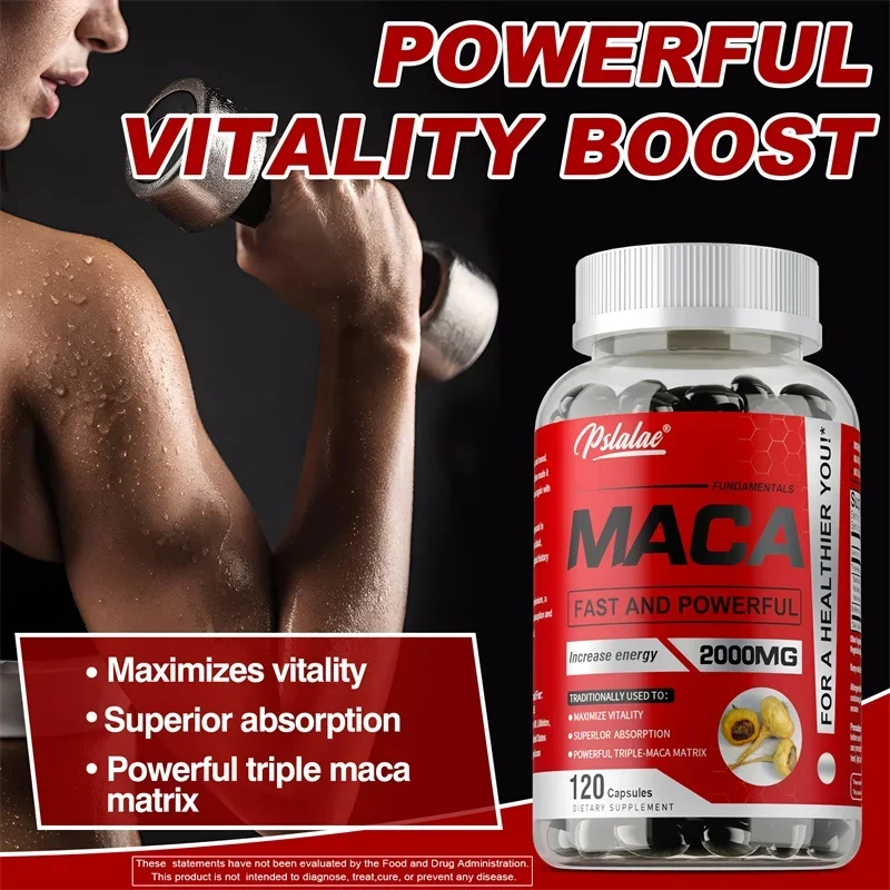 Maca Root Capsules - Improves  - Tulsi Holy Basil ulasan dan harga