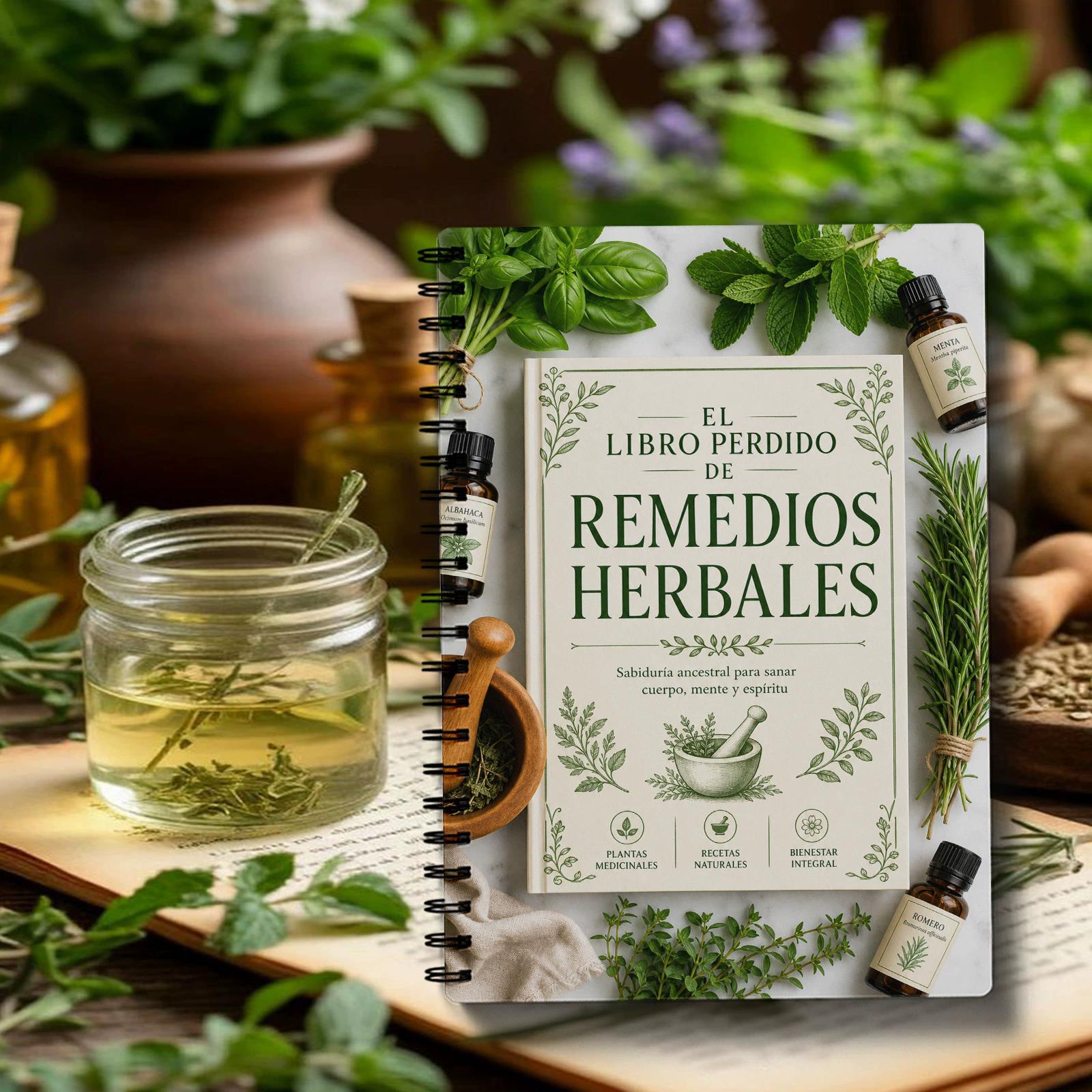 El Libro Perdido Spiral Notebo - Herbal Wellness Remedy ulasan dan harga