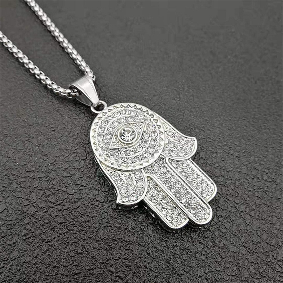 Hip Hop Turkish Evil Eye Hamsa - Tulsi Holy Basil ulasan dan harga
