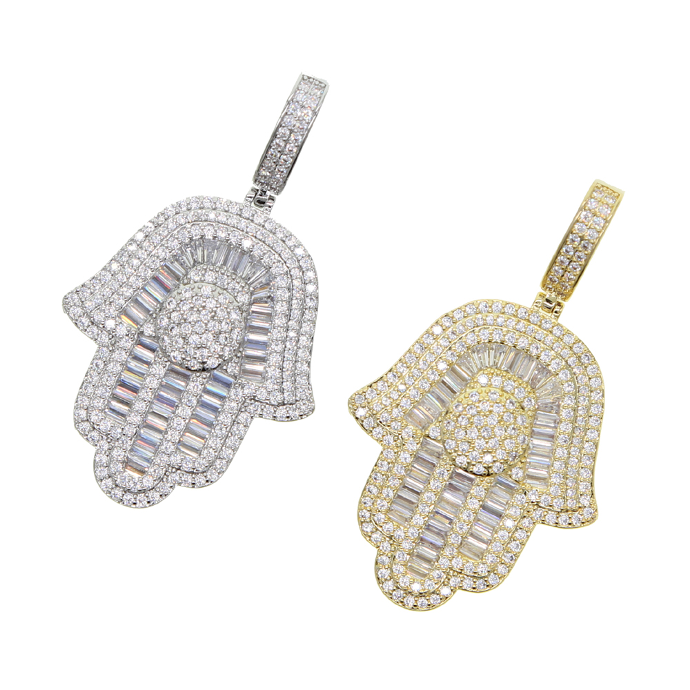 New Hamsa Hand Pendant Necklac - Tulsi Holy Basil ulasan dan harga