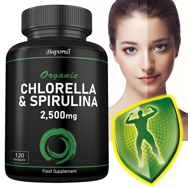 Organic Chlorella & Spirulina  - Tulsi Holy Basil ulasan dan harga