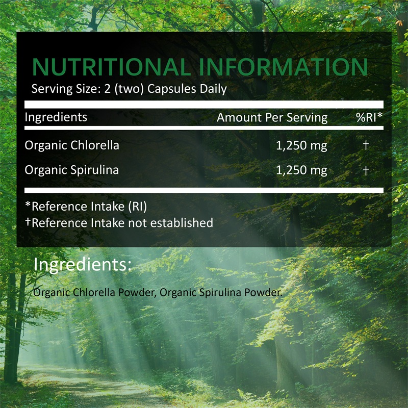 Organic Chlorella & Spirulina  - Tulsi Holy Basil ulasan dan harga