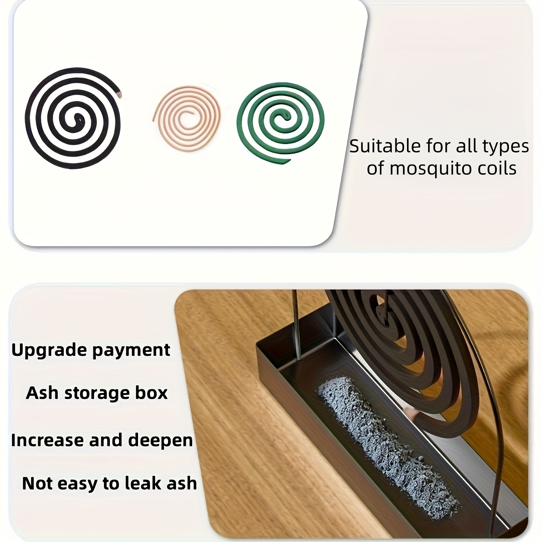1pc Mosquito Coil Holder, Mosq - Tulsi Holy Basil ulasan dan harga